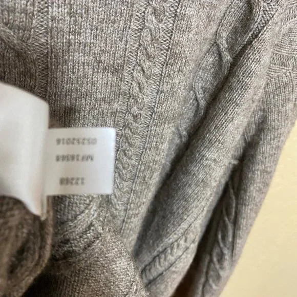 Peter Millar Men’s Sweater Size 2X Brown Long Sleeve Cashmere Blend Pull Over - Picture 5 of 8